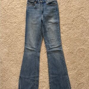 PAIGE Light Blue Flare Jeans